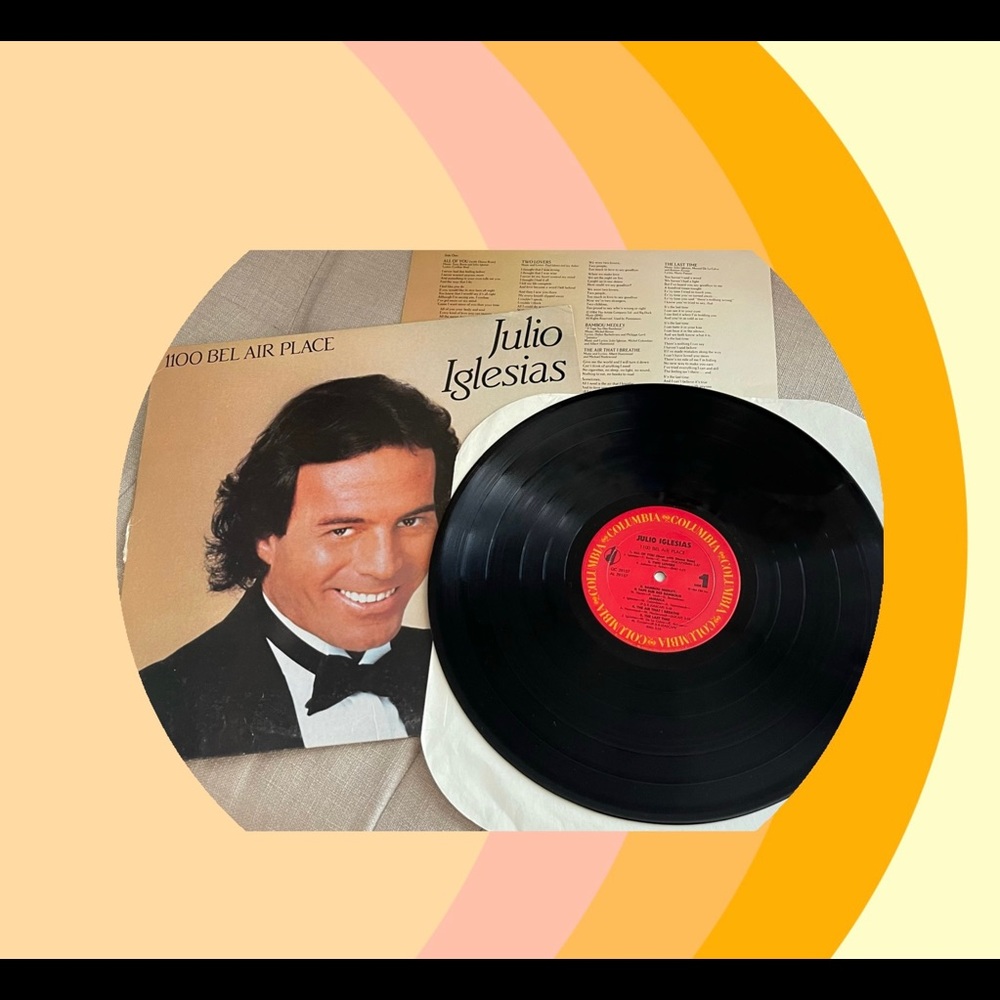 Julio Iglesias vinyl LPA
